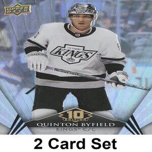 Quinton Byfield Hockey Card Collection